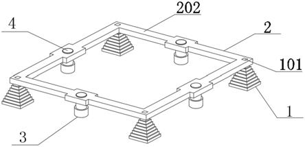 一种输电线路铁塔刚性阶梯基础用加固装置的制作方法