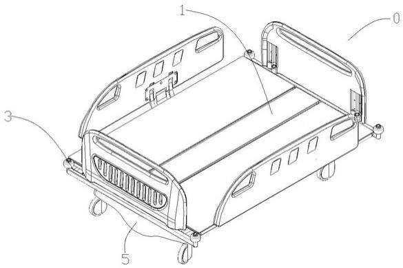 一种医用床的制作方法