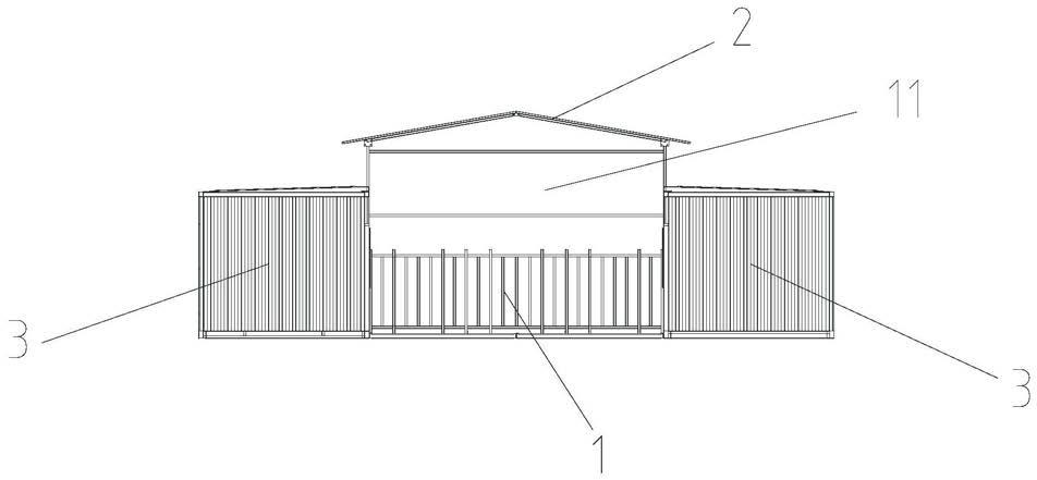 一种院落式临建箱单元的制作方法