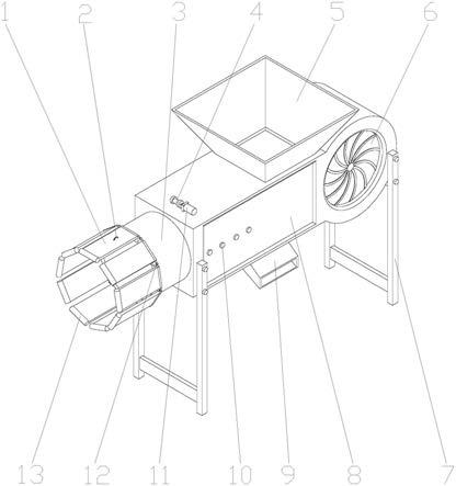 一种新型除杂风选机的制作方法