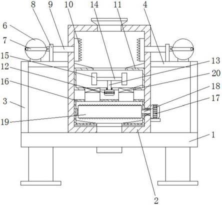 一种建筑工程用钢筋混凝土废料分类粉碎机的制作方法