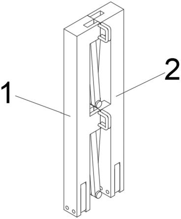 一种房建施工用折叠式便携护栏的制作方法