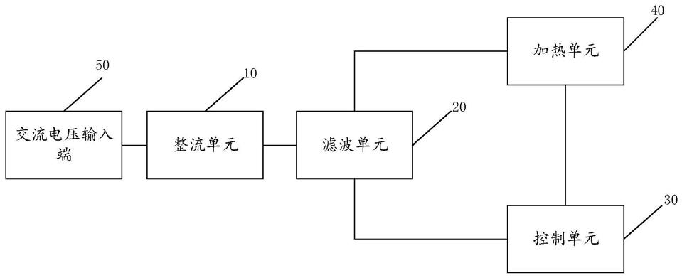 一种电磁加热控制电路及拉玛器的制作方法