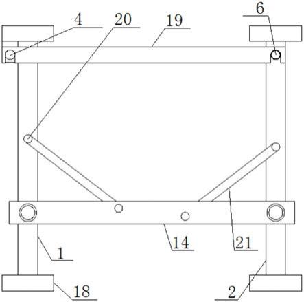 一种建筑工程用脚手架的制作方法