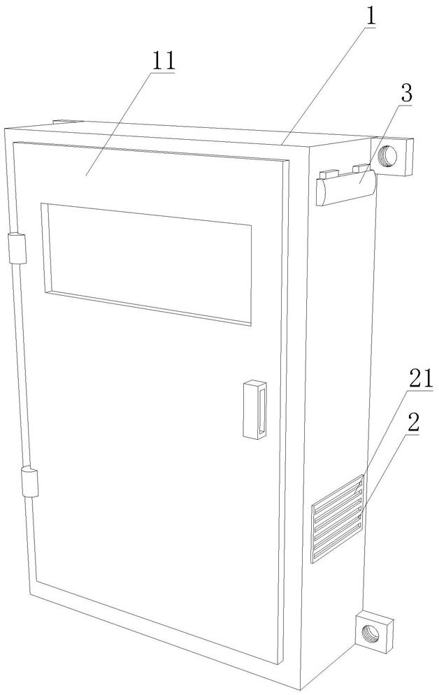 一种暖通工程用暖通空调电控柜的制作方法