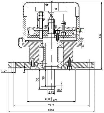 一种机械过速保护开关软连接组件的制作方法