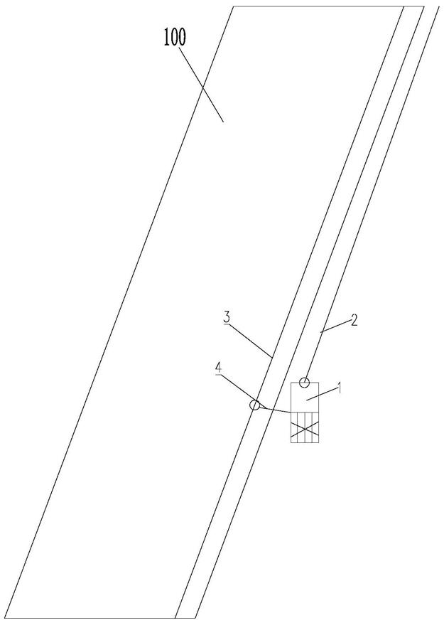 一种用于倾斜墙体作业的吊挂平台装置及其施工方法与流程