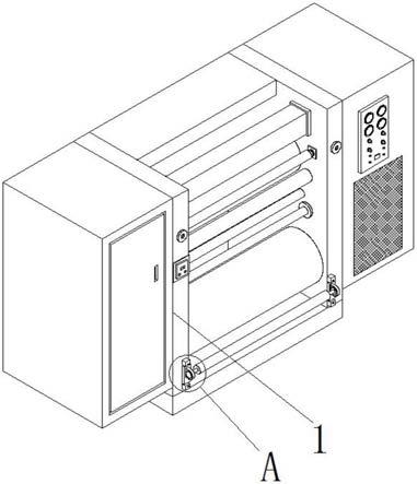 一种瓦楞纸箱生产用的挤压装置的制作方法