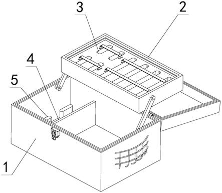 一种配电柜运行检修用工具箱的制作方法