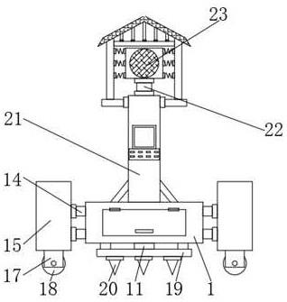 一种环保噪声监测用具有防护功能的安全噪声检测装置的制作方法