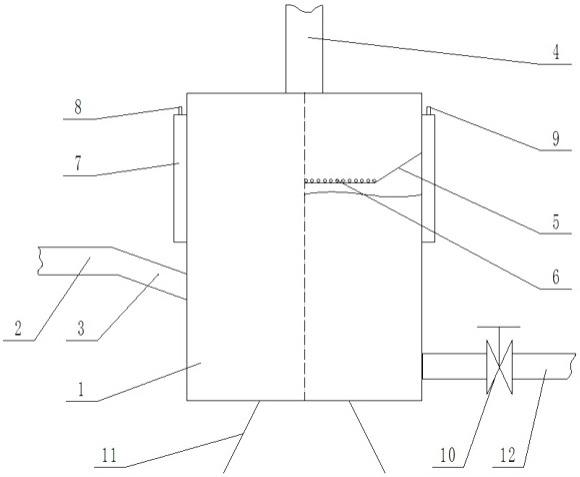 一种井下压风管道冷凝水收集排水装置的制作方法