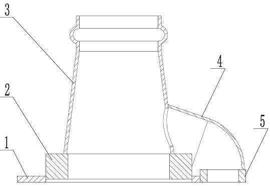 结构合理方便制作的锚垫板的制作方法