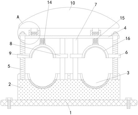 一种便于拆卸安装的建筑施工用管线固定装置的制作方法