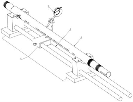 一种电镀水泵轴跳动检测装置的制作方法