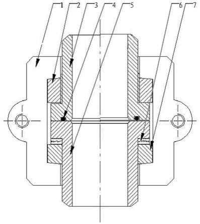 一种压扣旋紧式焊接管路接头结构的制作方法