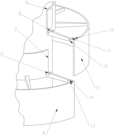 一种建筑顶层延展物的结构紧固组件的制作方法