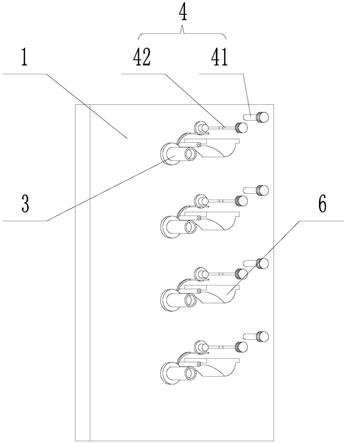 一种塑料扁丝自动收集装置的制作方法