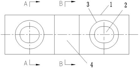 固定型组合辙叉间隔铁的制作方法