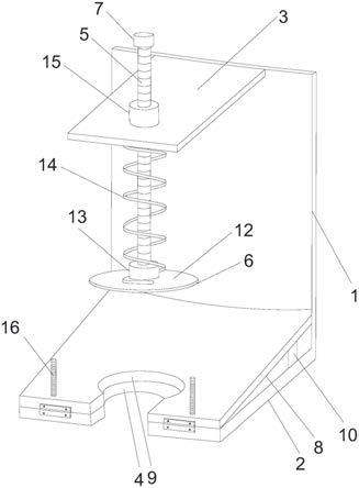 一种环形容器切割用固定装置的制作方法