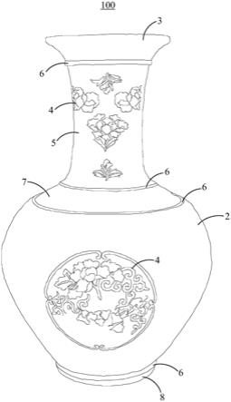 镶嵌式全立体摆件的制作方法