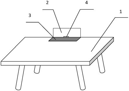 一种带支架功能的炕桌的制作方法