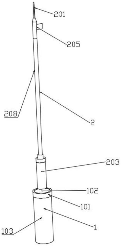 一种血透护理用血液取样装置