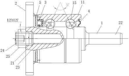 水泵轴连轴承密封组件的制作方法