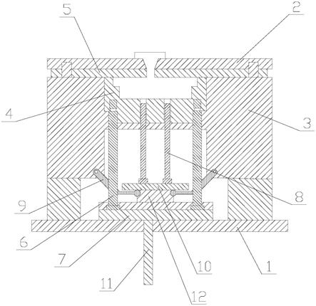 一种具有二次顶出机构的注塑模具的制作方法