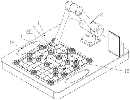 一种象棋用智能教学设备的摄像装置及其定位组件的制作方法