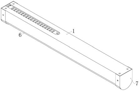 一种LED线条灯板热插拔插针过线结构的制作方法