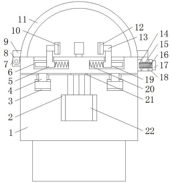 一种非金属矿石展示装置的制作方法