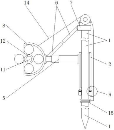 一种可调式道路交通指示装置的制作方法