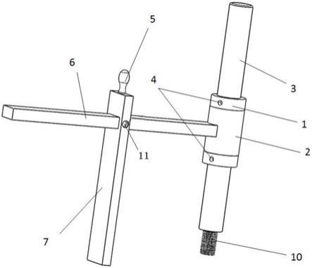 一种辅料车轮磨损变形检测工具的制作方法