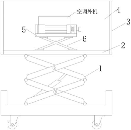 一种暖通空调施工用升降设备的制作方法