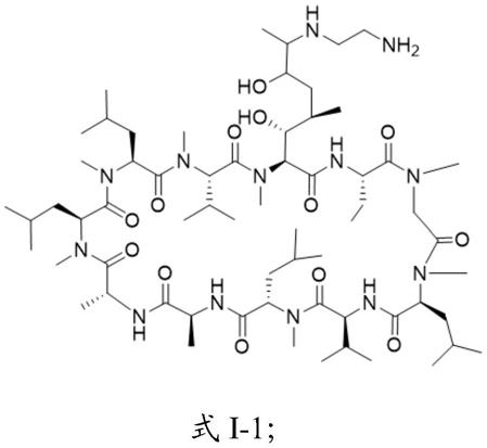 一种环孢霉素A衍生物及其制备方法和应用与流程