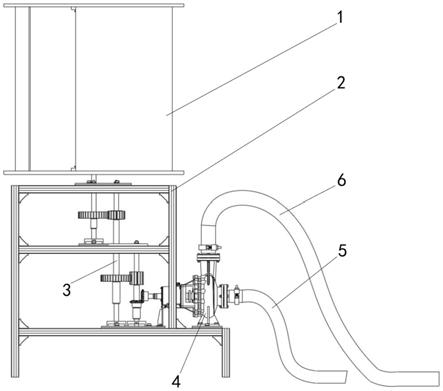 一种基于风能利用的提水灌溉实验装置的制作方法