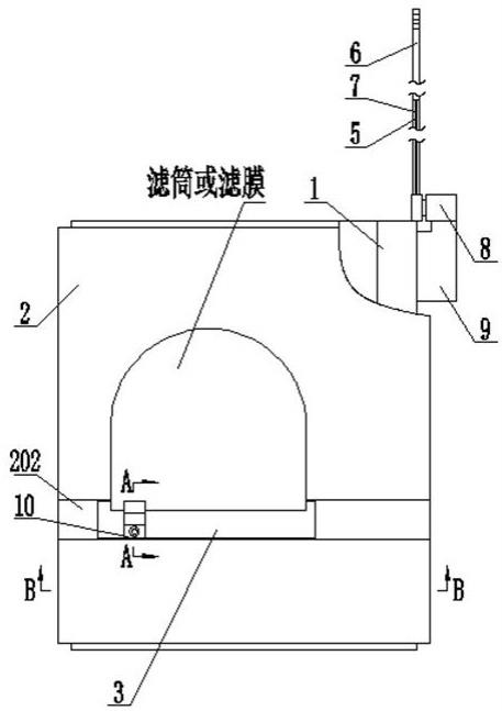 一种滤筒滤膜采集样品前处理装置的制作方法