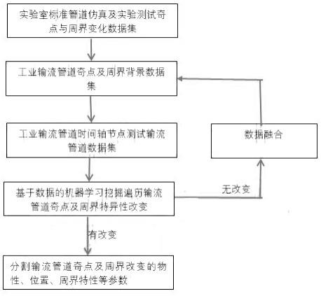 一种输流管道奇点特征智能检测方法