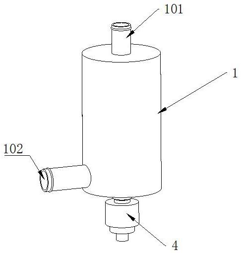 一种带自动排氢阀的蜂巢仿生结构汽水分离器的制作方法