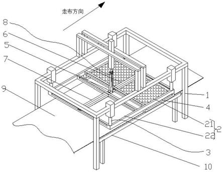 一种特宽幅真丝绸平网印花除皱刮浆装置的制作方法