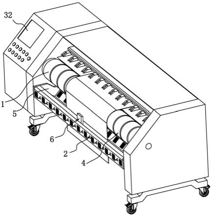 一种喷绘机打印区的加热烘干系统及方法与流程