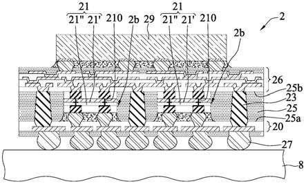 电子封装件及其制法与电子结构的制作方法