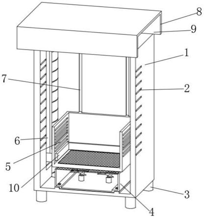 一种塔式的可升降计算机机柜设备的制作方法