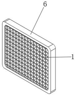 一种井字型的防眩光光学构件及教室照明灯具的制作方法