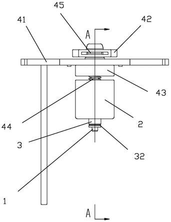 一种高压直流继电器的推动杆与动铁芯的连接结构的制作方法
