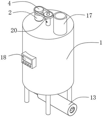 一种建筑工地用混凝土搅拌装置的制作方法