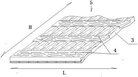 由旋切单板后的木芯制作的网格式实木复合板芯材的制作方法