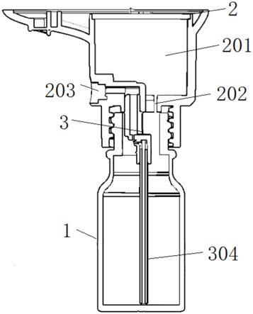 一种液体正压对冲雾化装置的制作方法