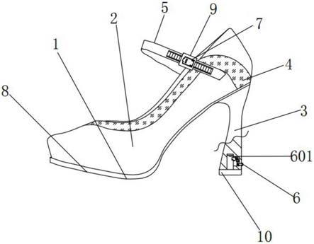 一种高跟女鞋的制作方法