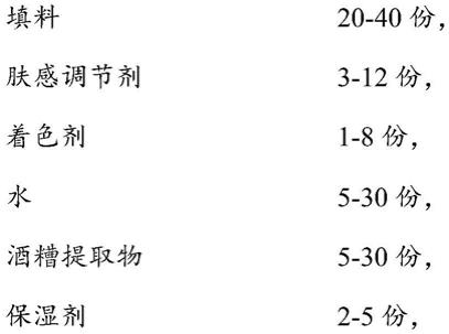 一种具有护肤功效的烤粉及其制备方法与流程